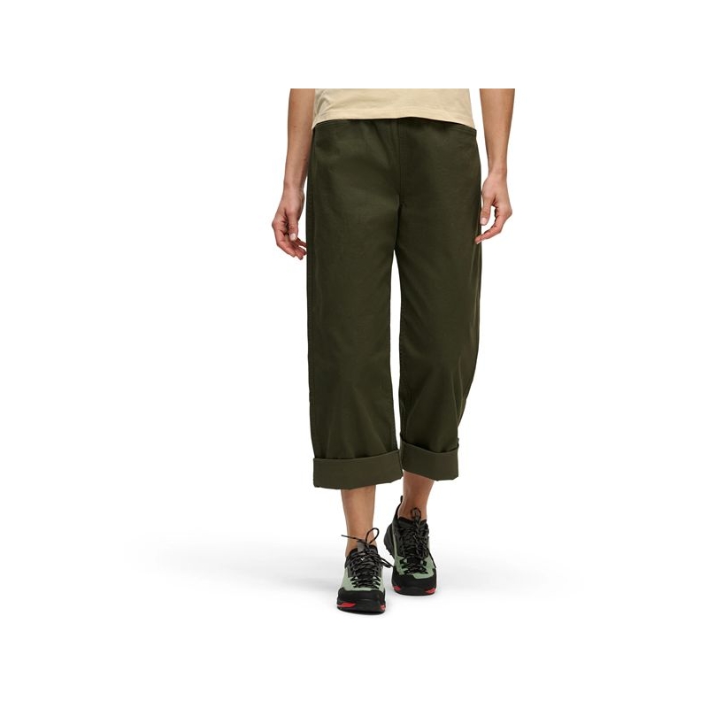 Black Diamond Dirtbag Pants Women's Dark Moss