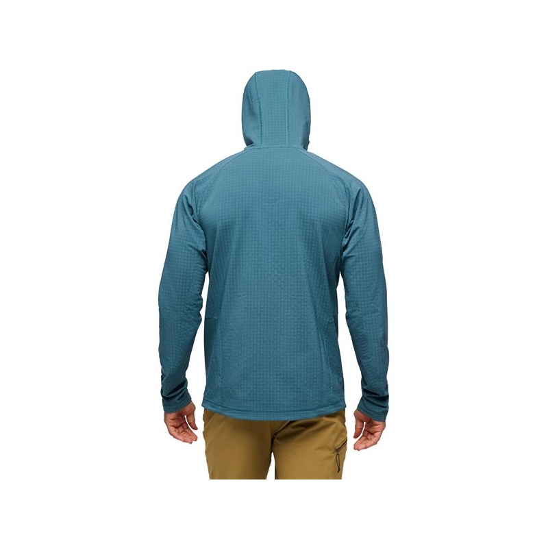 Black Diamond Coeficient Storm FZ Hoody Creek Blue