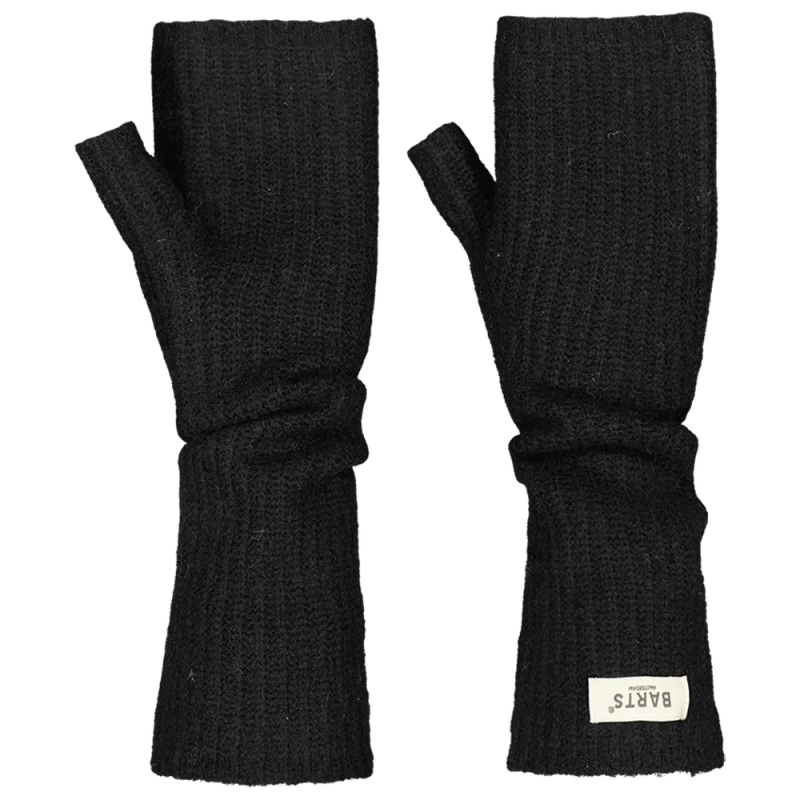 Barts Darty Fingerless Gloves Black