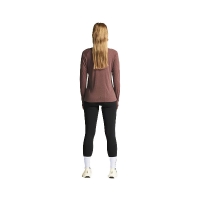 Craft Wool LS Tee Women's Rose Brown/Melange