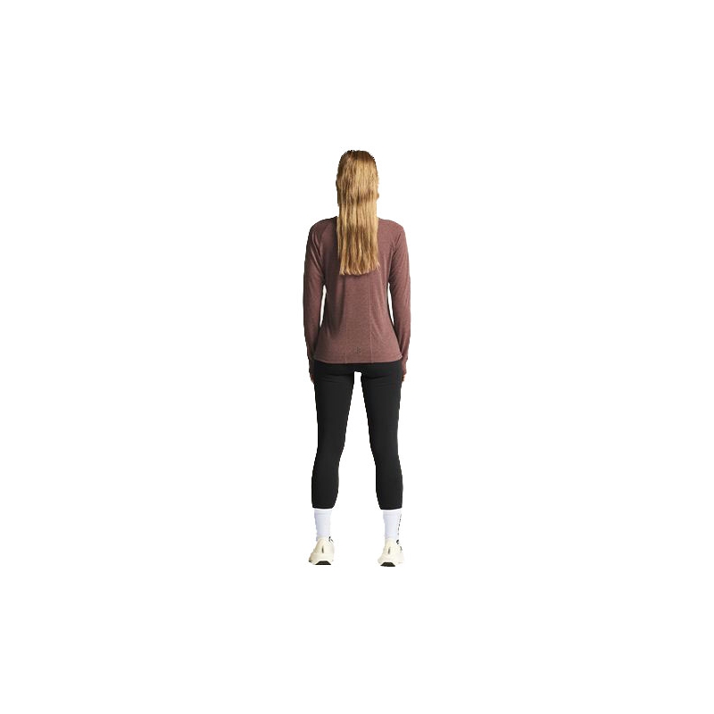 Craft Wool LS Tee Women's Rose Brown/Melange