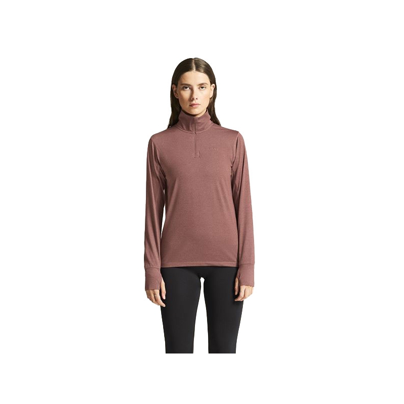 Craft Flow HZ LS Women's Rose Brown/Melange