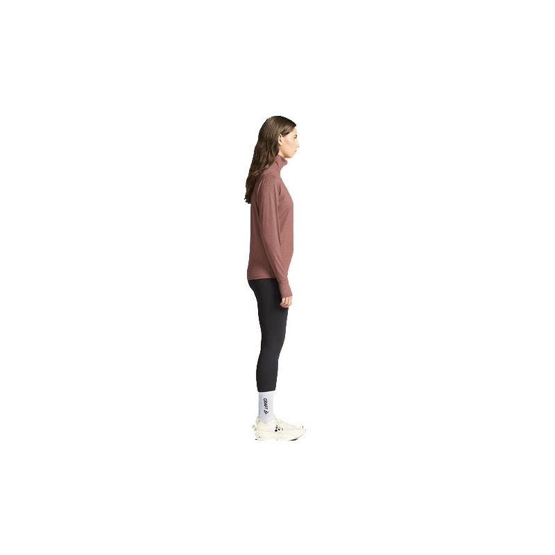 Craft Flow HZ LS Women's Rose Brown/Melange