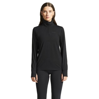 Craft Flow HZ LS Women's Black Melange