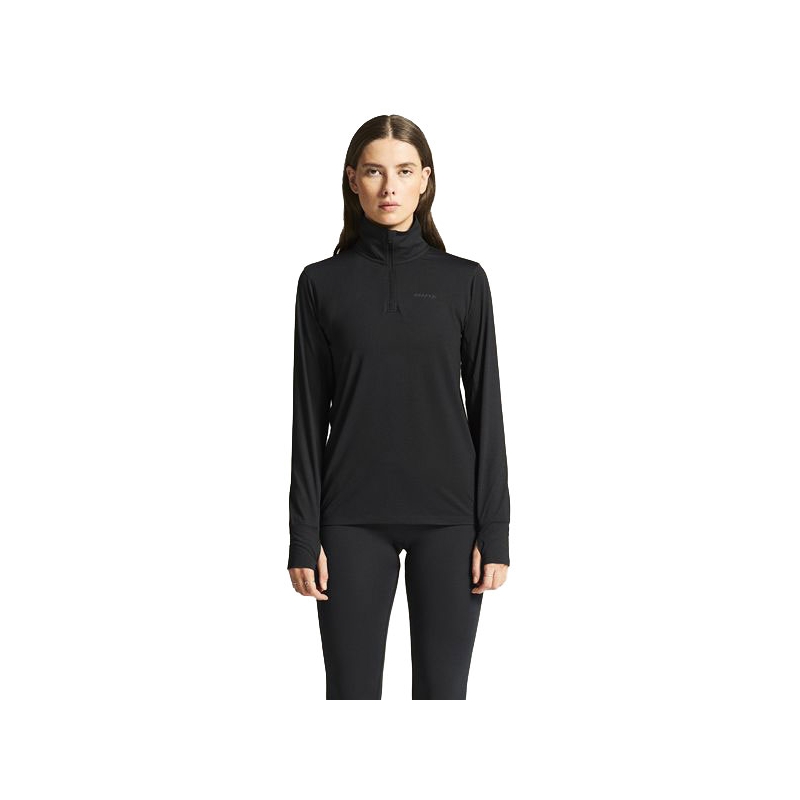 Craft Flow HZ LS Women's Black Melange