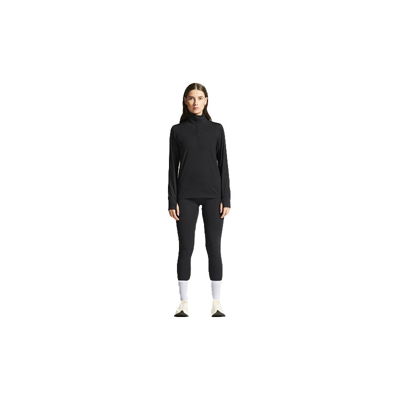 Craft Flow HZ LS Women's Black Melange