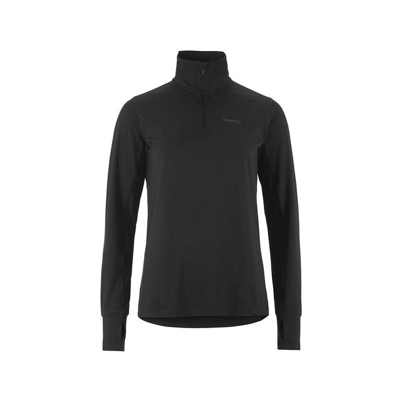 Craft Flow HZ LS Women's Black Melange