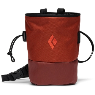 Black Diamond Mojo Zip Chalk Bag Burnt Sienna