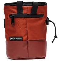 Black Diamond Mojo Zip Chalk Bag Burnt Sienna