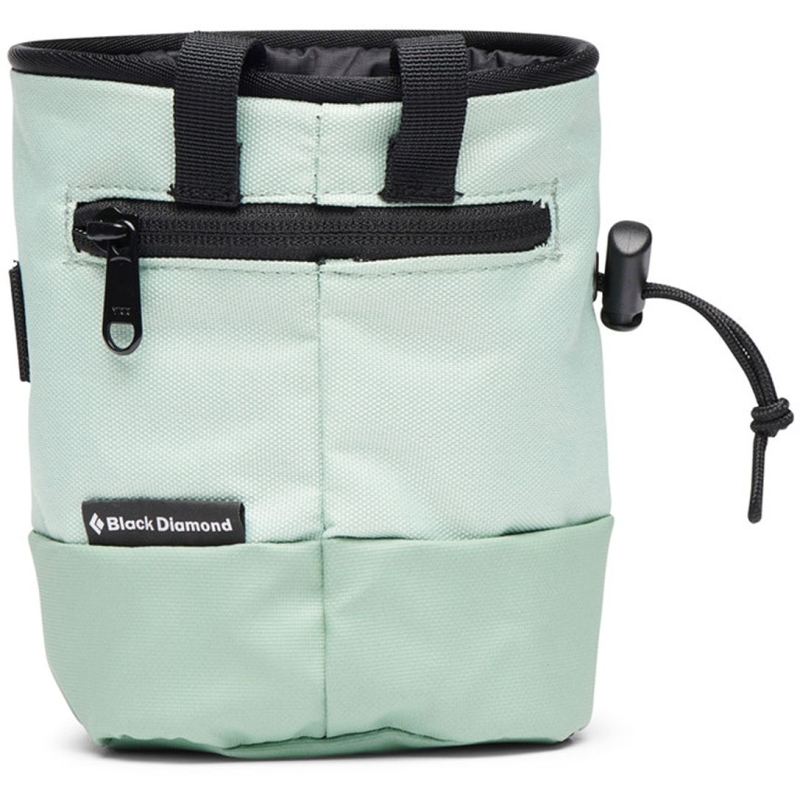 Black Diamond Mojo Zip Chalk Bag Foam Green