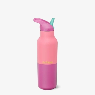 Klean Kanteen Isolatiefles Kaleidoscope met flip/sportdop 473ml Pink Lemonade Kaleidoscope