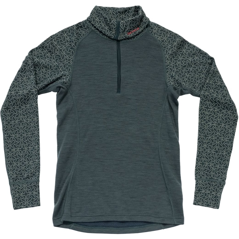 Devold Duo Active Merino 205 Z. Neck Women's Woods
