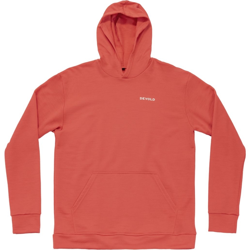 Devold Everyday Hoodie Cayenne
