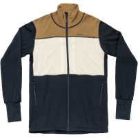 Devold Egga Grid Merino Jkt Wheat/Raw/White/Ink