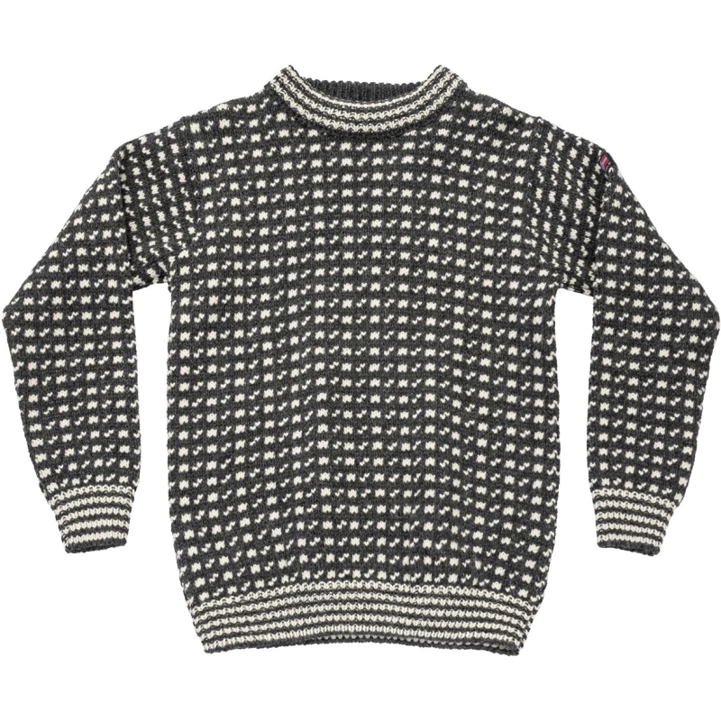 Devold Original Islender Wool Sweater Antracite/OffWhite