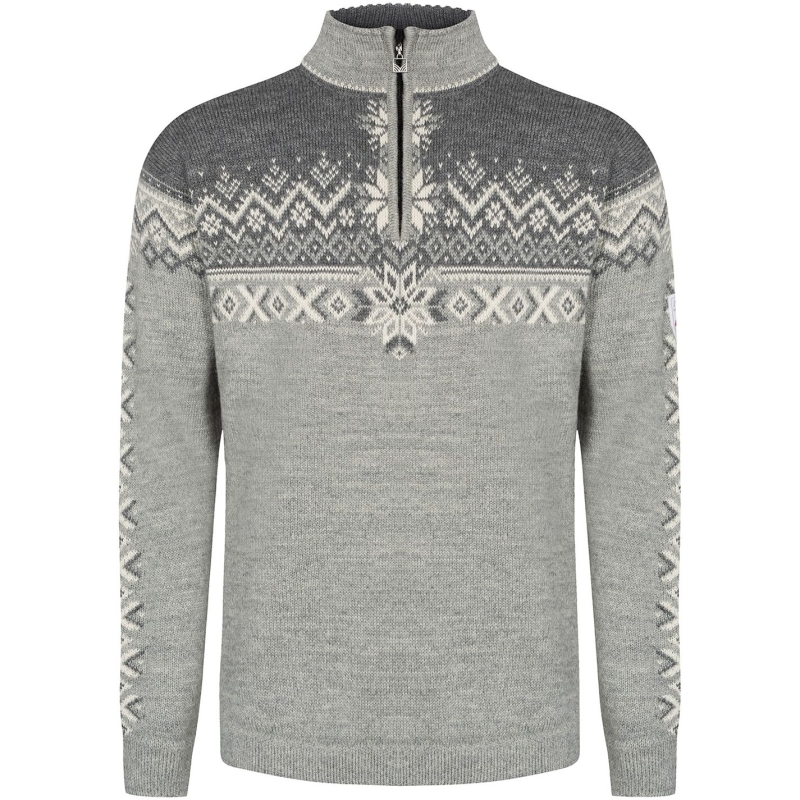 Dale 140th Anniversary Masc Sweater Lightcharcoal Smoke Offwhite