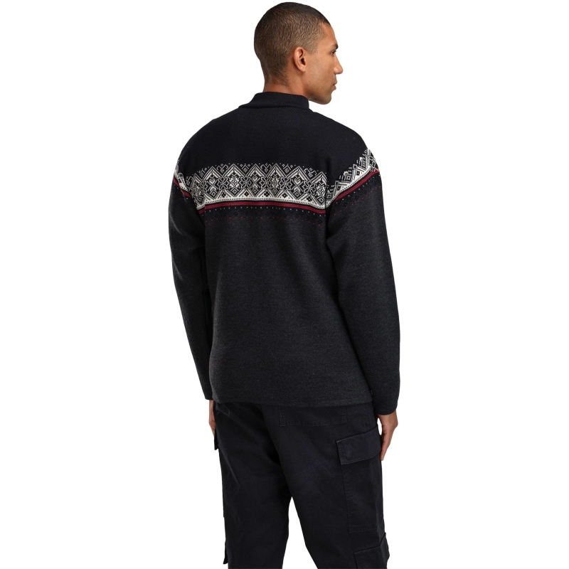 Dale Moritz Masc Jacket Darkcharcoal Black Offwhite