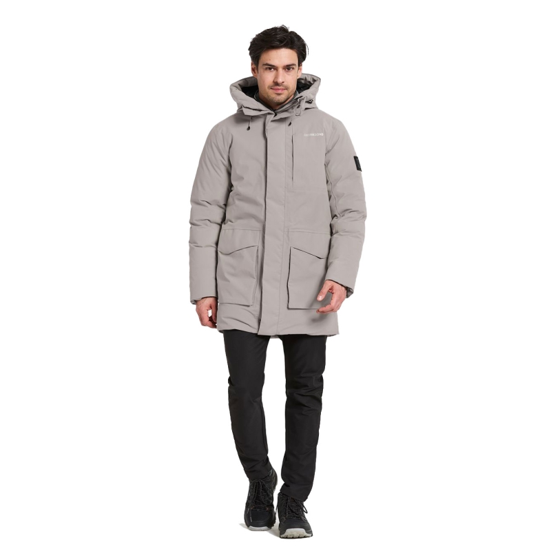 Didriksons Akilles USX Parka 2 Ash Brown