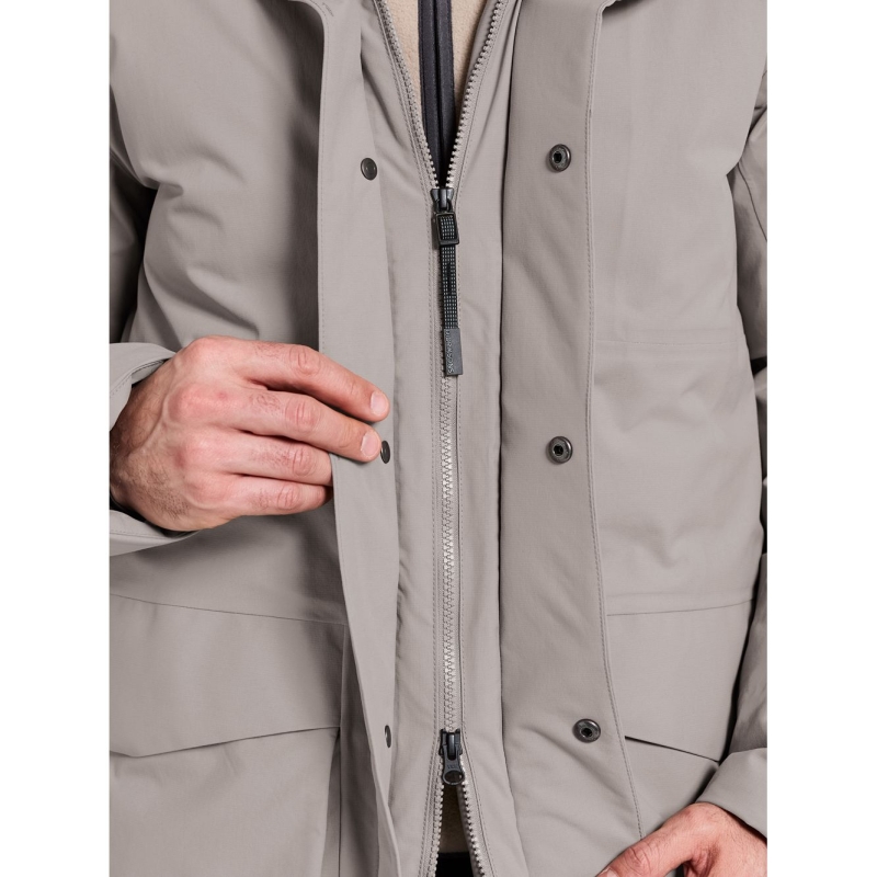 Didriksons Akilles USX Parka 2 Ash Brown