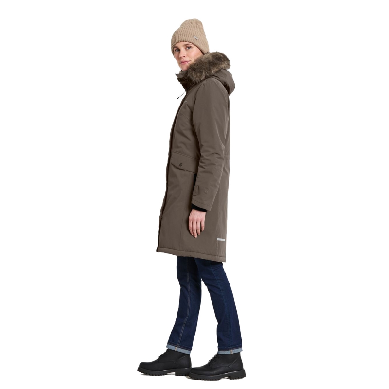 Didriksons Erika Parka 3 Women's Mocha Brown