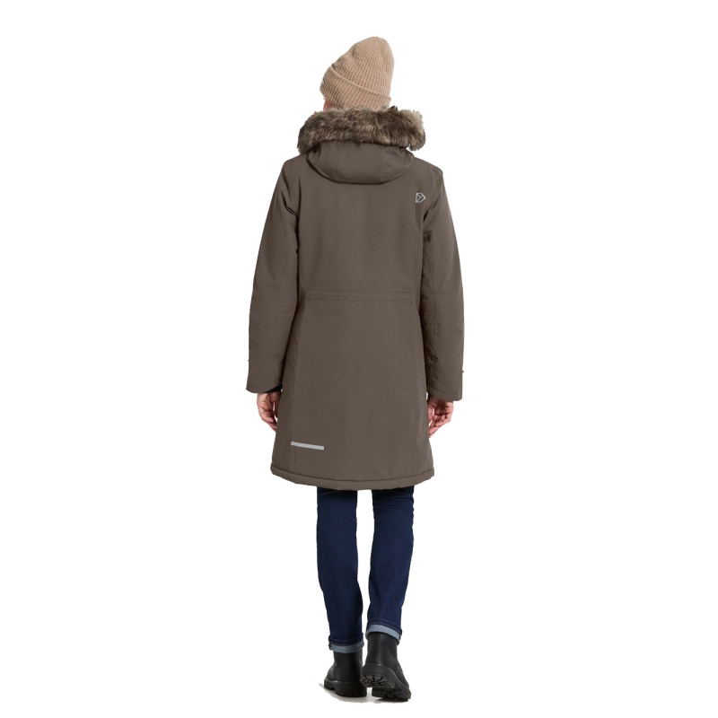 Didriksons Erika Parka 3 Women's Mocha Brown