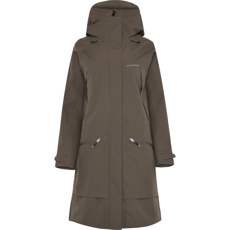 Didriksons Ilma Parka 8 Women's Mocha Brown