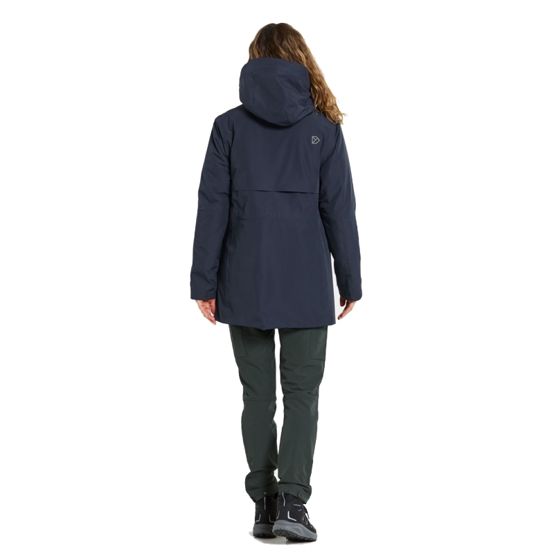 Didriksons Tuva Parka Women's Dark Night Blue