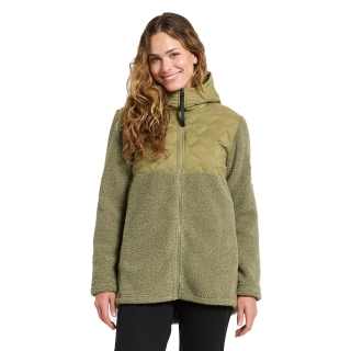 Didriksons Bibi Fullzip 2 Women's Olive Green