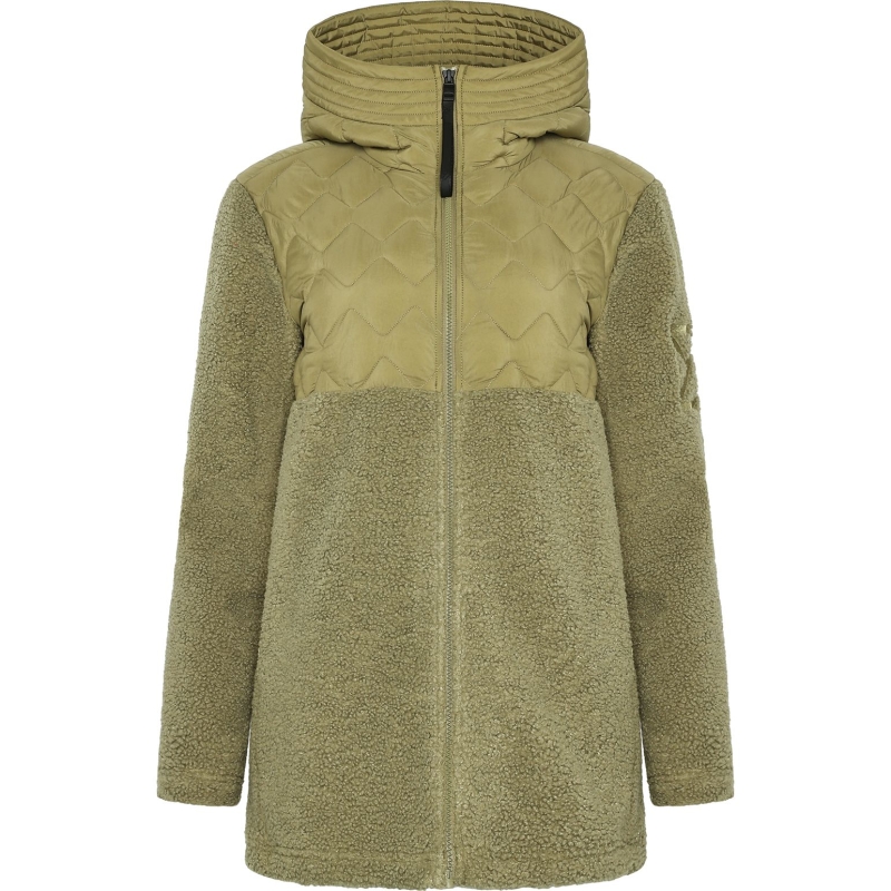 Didriksons Bibi Fullzip 2 Women's Olive Green