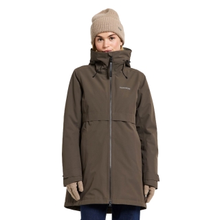 Didriksons Helle Parka 6 Women's Mocha Brown