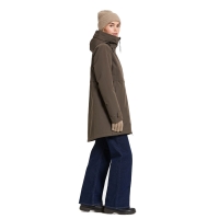 Didriksons Helle Parka 6 Women's Mocha Brown