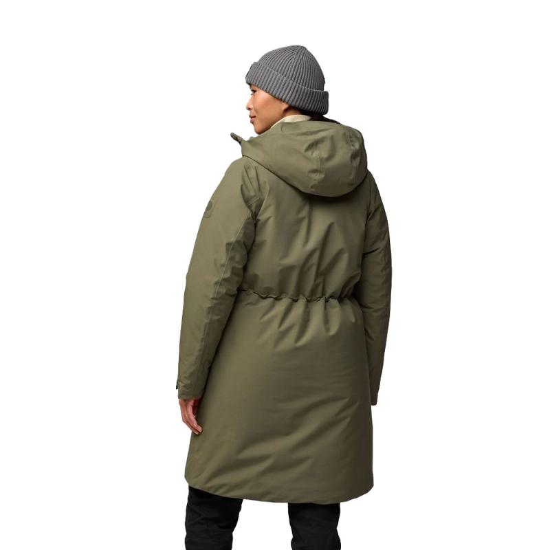 Fjällräven HC hydratic Padded Parka Women's Laurel Green