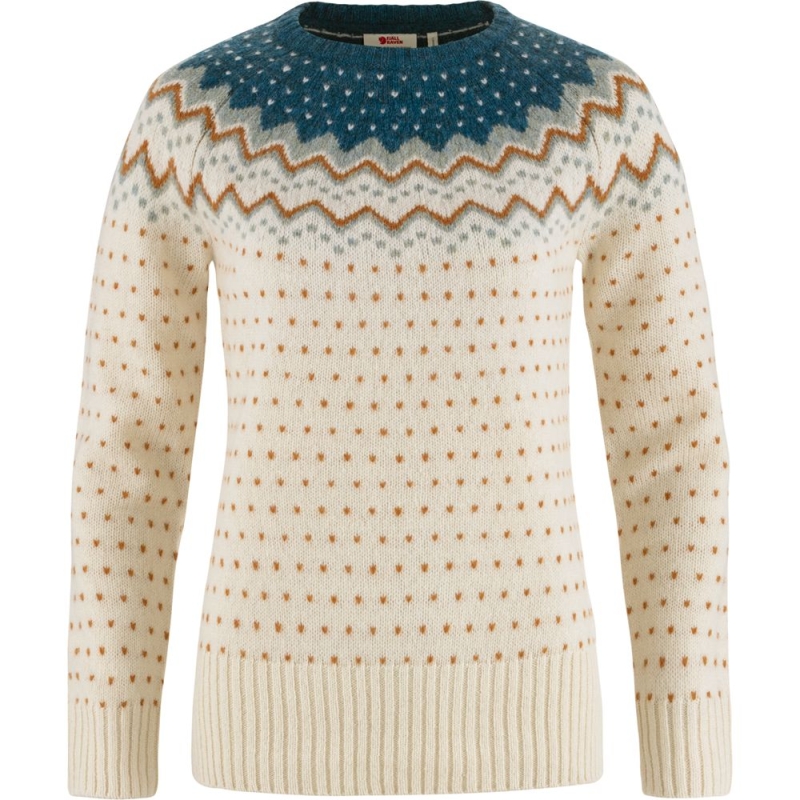 Fjällräven Övik Knit Sweater Women's Glacier Green
