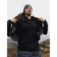 Icebreaker Mer 260 Quantum IV LS Zip Hoodie Women's Black