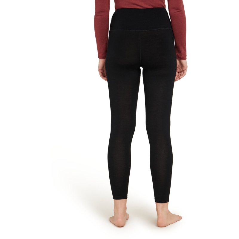 Icebreaker Mer 260 Tech High Rise Leggings Women's Black