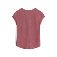 Royal Robbins Vacationer V-Nk S/S Women's Wild Rhubarb Str