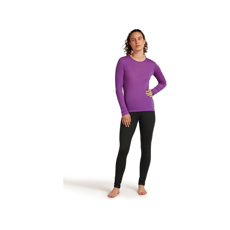 Icebreaker Mer 200 Oasis High Rise Leggings Women's Black