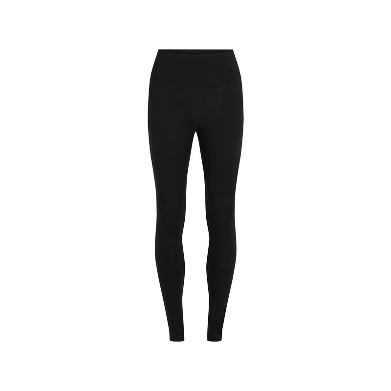 Icebreaker Mer 200 Oasis High Rise Leggings Women's Black