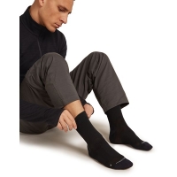 Icebreaker Mer Hike+ Liner Crew Black