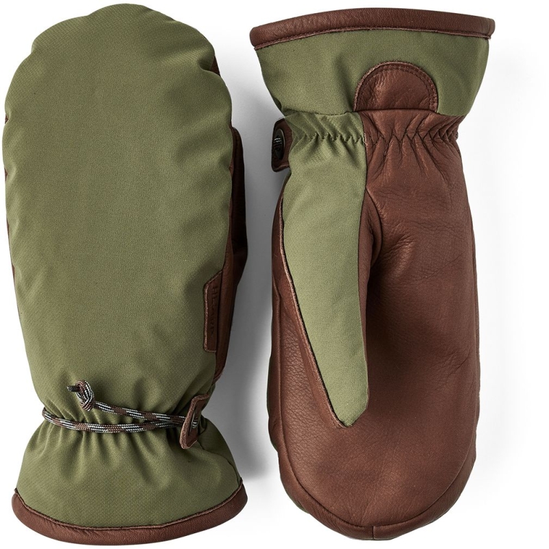 Hestra Vemdalen CZone - mitt Women's Olive