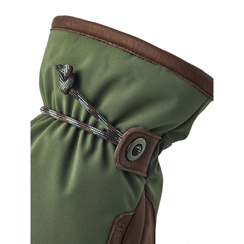 Hestra Vemdalen CZone - mitt Women's Olive