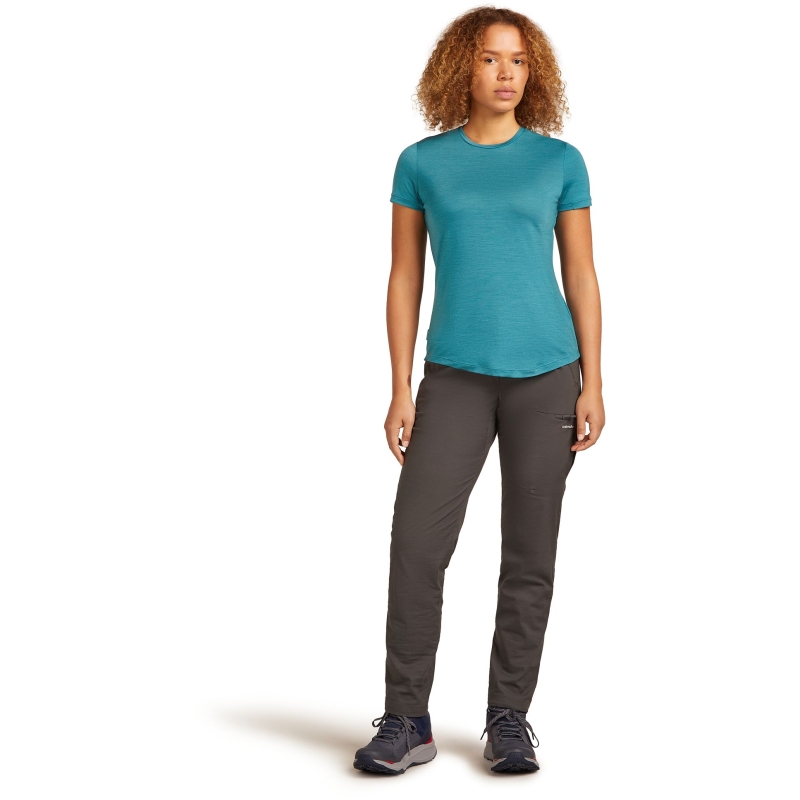 Icebreaker Mer 125 Cool-Lite Sphere III SS Tee Women's Topaz