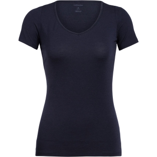 Icebreaker Siren SS Sweetheart Women's Midnight Navy