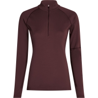 Icebreaker 300 MerinoFinePolar LS Half Zip Women's Java