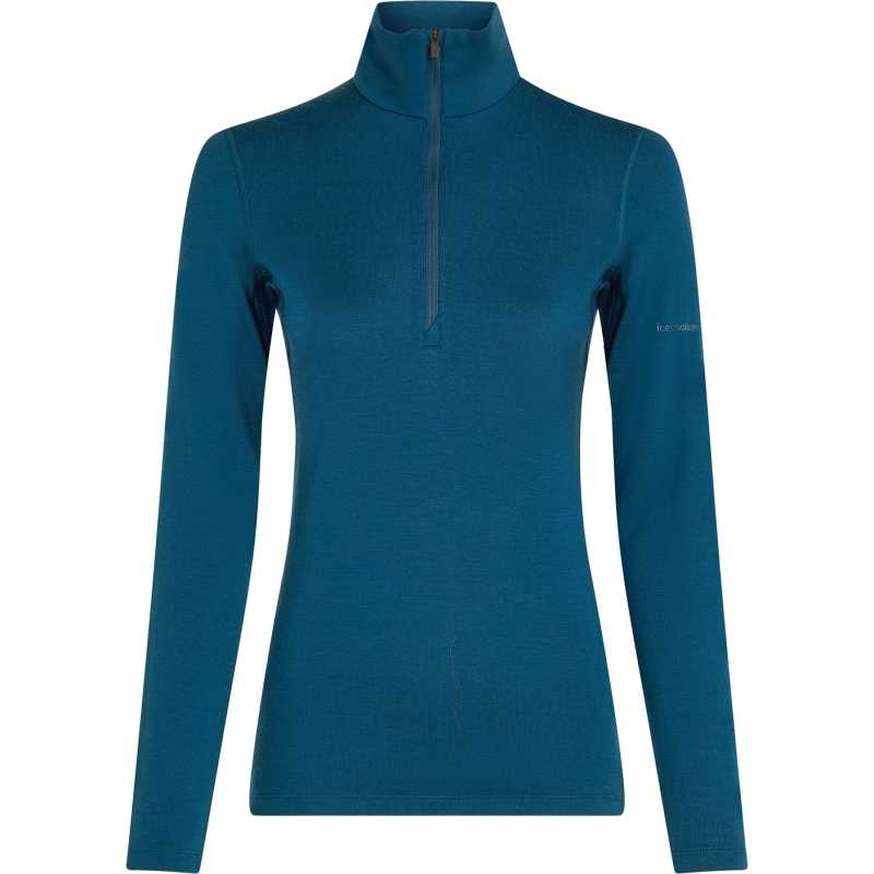 Icebreaker 260 Tech LS Half Zip Women's Atlantis