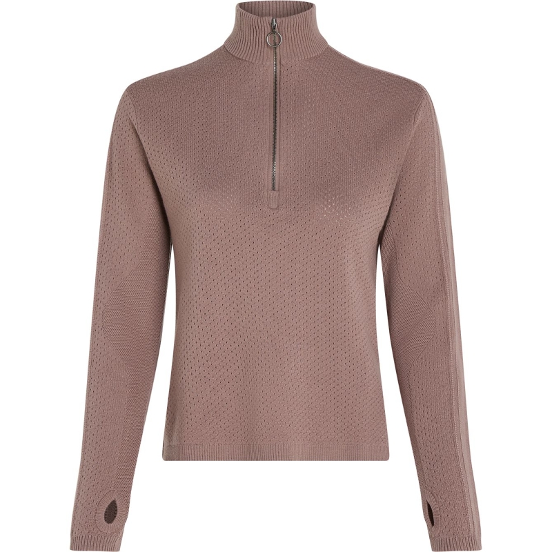 Icebreaker Icebreaker Anniversary Original LS Half Zip Women' Summit