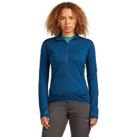 Icebreaker Mer  300 RealFleece Desc LS Zip Women's Atlantis