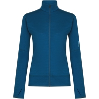 Icebreaker Mer  300 RealFleece Desc LS Zip Women's Atlantis