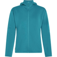 Icebreaker Mer 360 Realfleece Elem LS Z Hood Women's Topaz