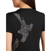 Icebreaker Mer 150 TL SS Scoop Tee 30th Anniv Women's Black
